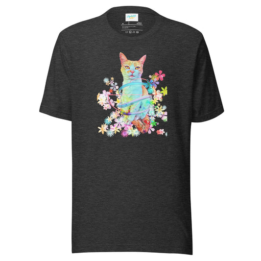 Unisex Angel T-Shirt - Psychedelic Purr