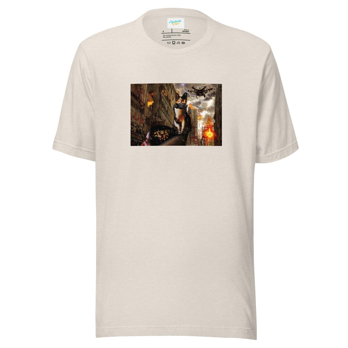 Unisex Apocalypse T-Shirt - Psychedelic Purr