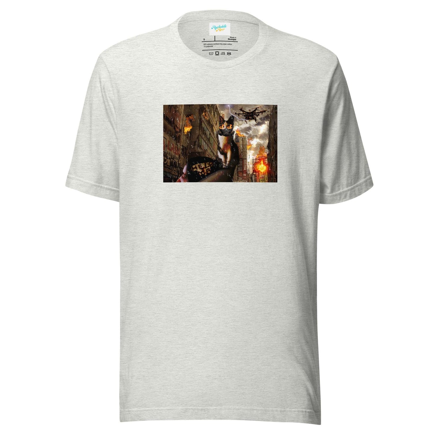 Unisex Apocalypse T-Shirt - Psychedelic Purr