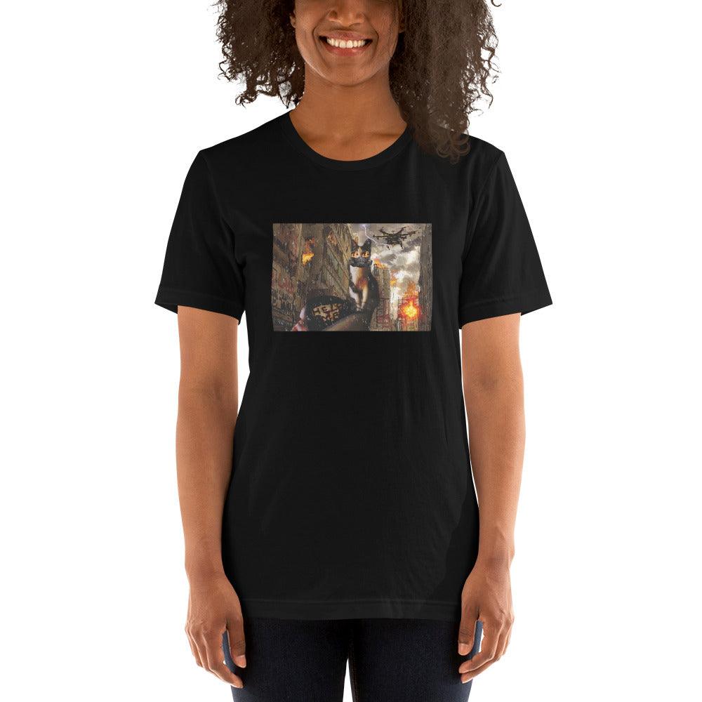 Unisex Apocalypse T-Shirt - Psychedelic Purr