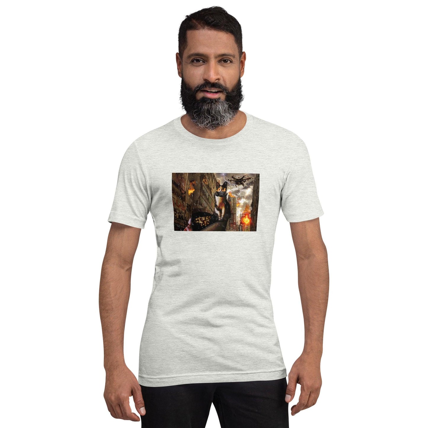 Unisex Apocalypse T-Shirt - Psychedelic Purr