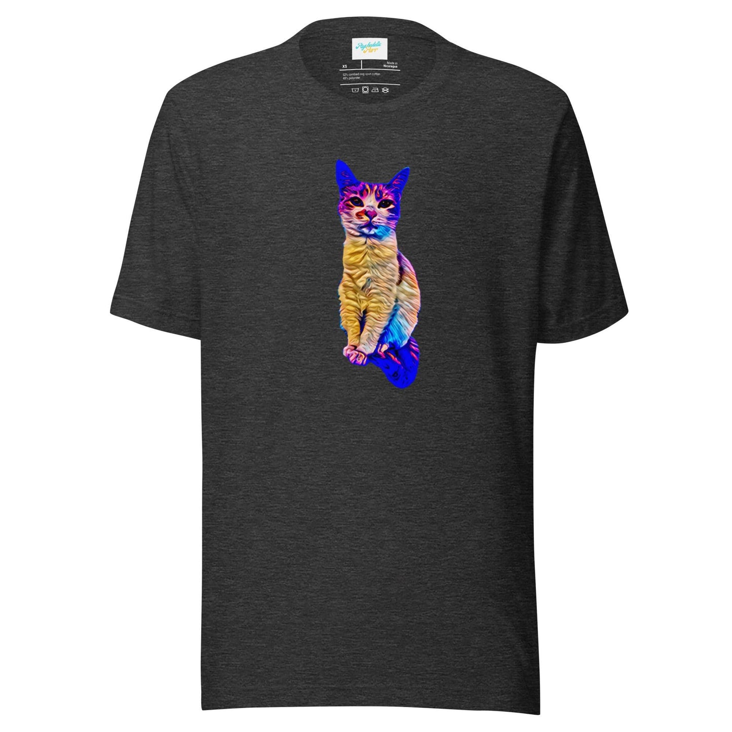 Unisex Chroma Kitty T-Shirt - Psychedelic Purr