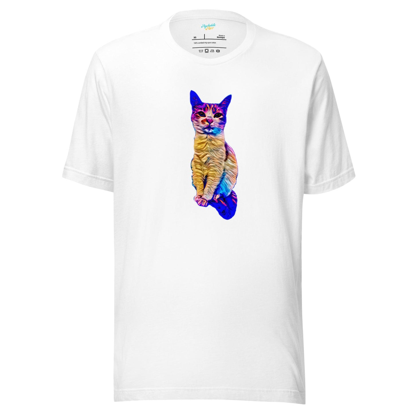 Unisex Chroma Kitty T-Shirt - Psychedelic Purr