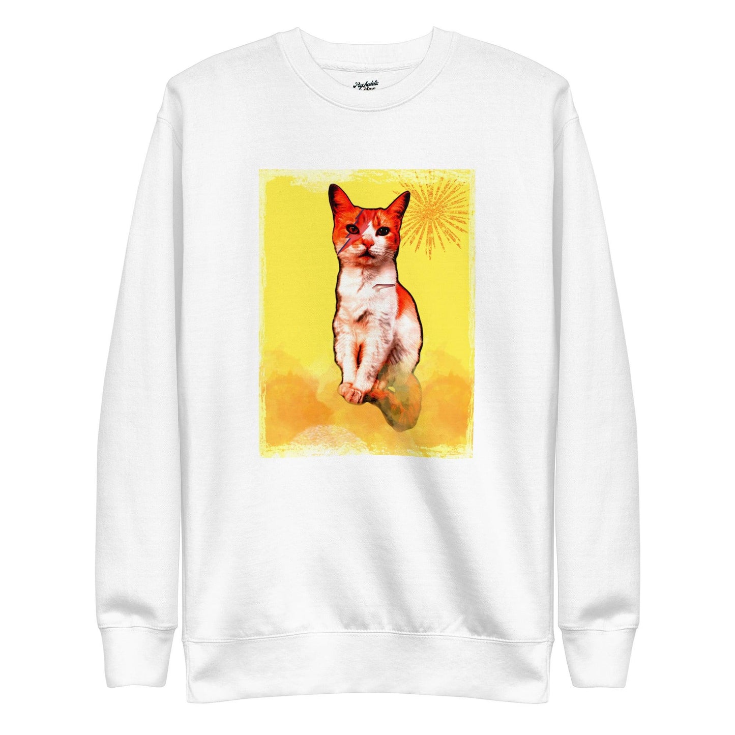 Unisex Debbie Stardust Sweatshirt - Psychedelic Purr