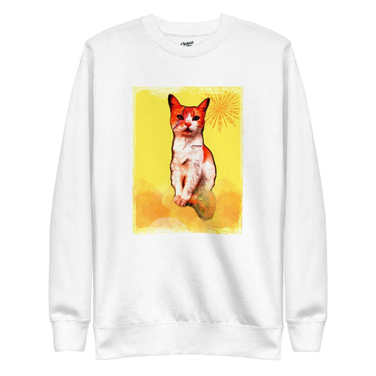 Unisex Debbie Stardust Sweatshirt - Psychedelic Purr
