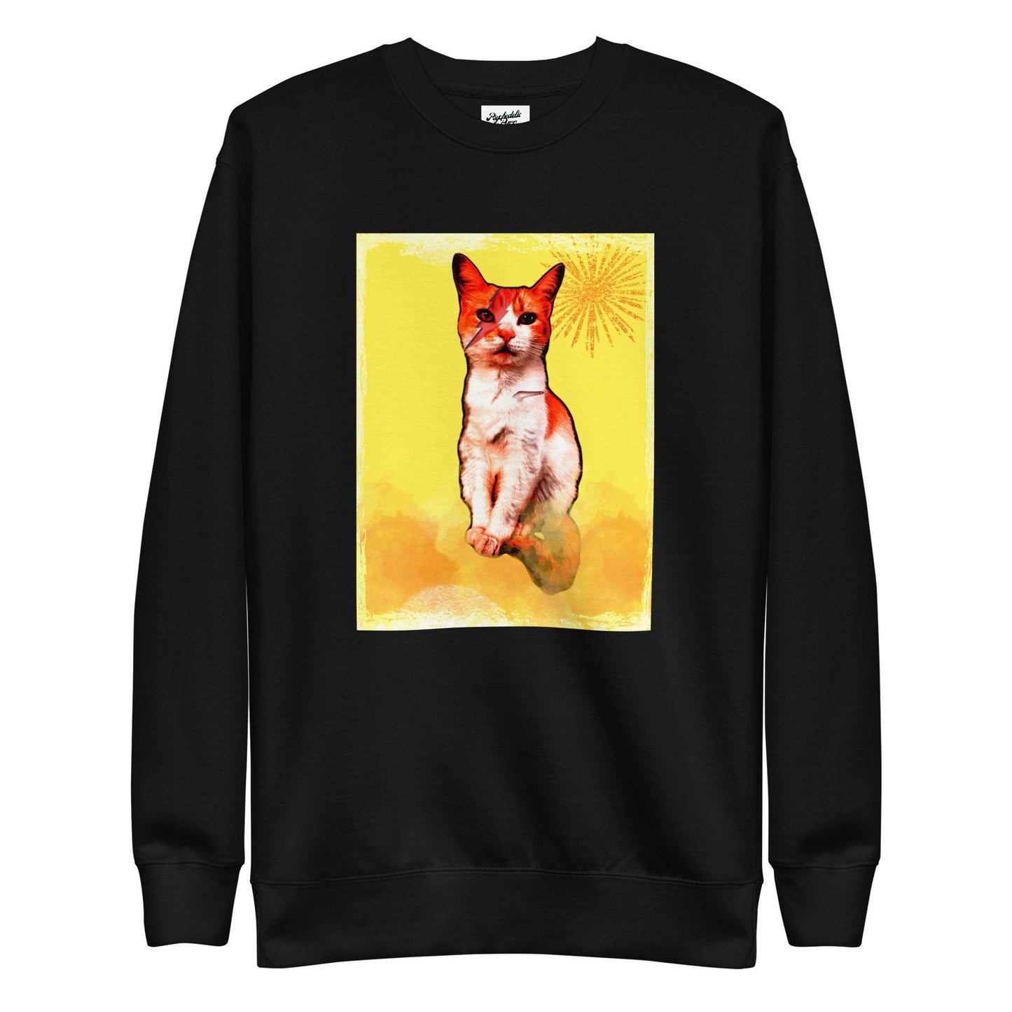 Unisex Debbie Stardust Sweatshirt - Psychedelic Purr