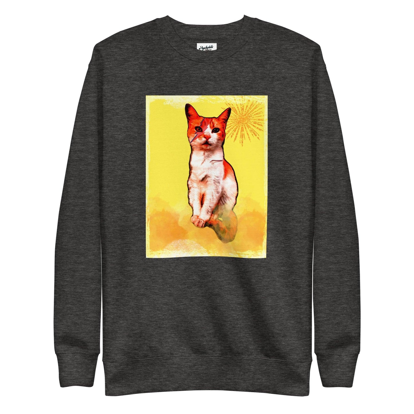 Unisex Debbie Stardust Sweatshirt - Psychedelic Purr
