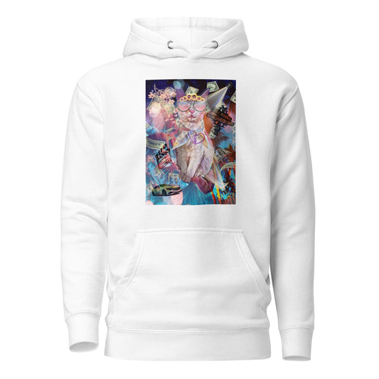 Unisex Hollywood Hoodie - Psychedelic Purr