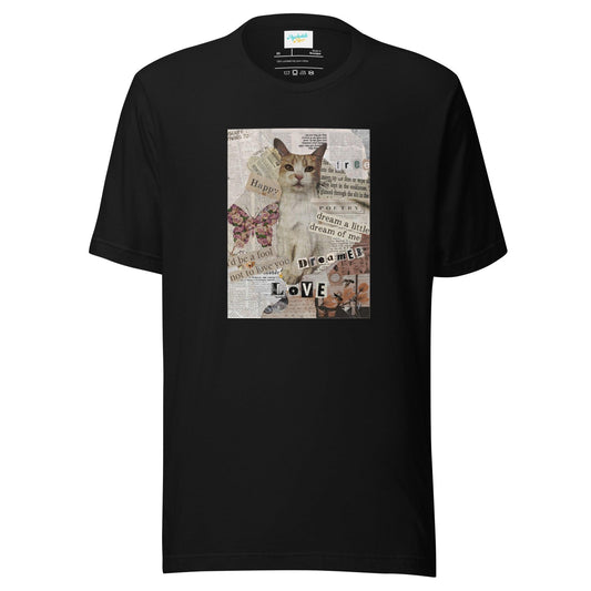 Unisex Love Letter T-Shirt - Psychedelic Purr