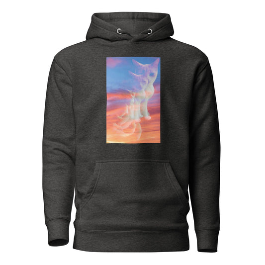 Unisex Sunset Purrspective Hoodie - Psychedelic Purr