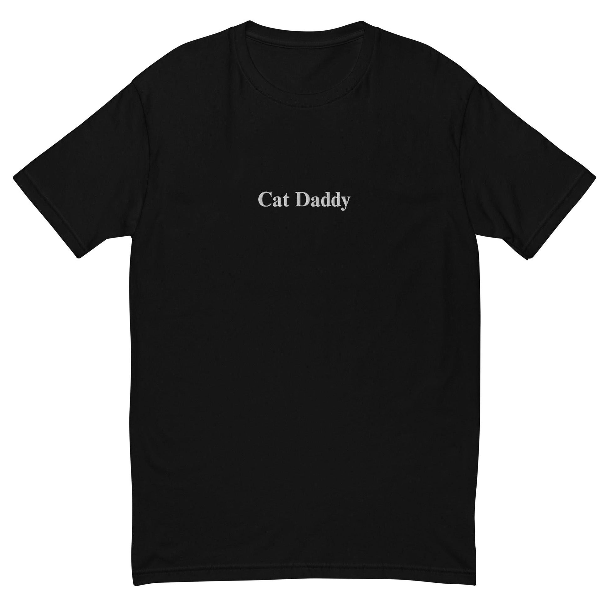 Men's Cat Daddy Embroidered T-Shirt - Psychedelic Purr