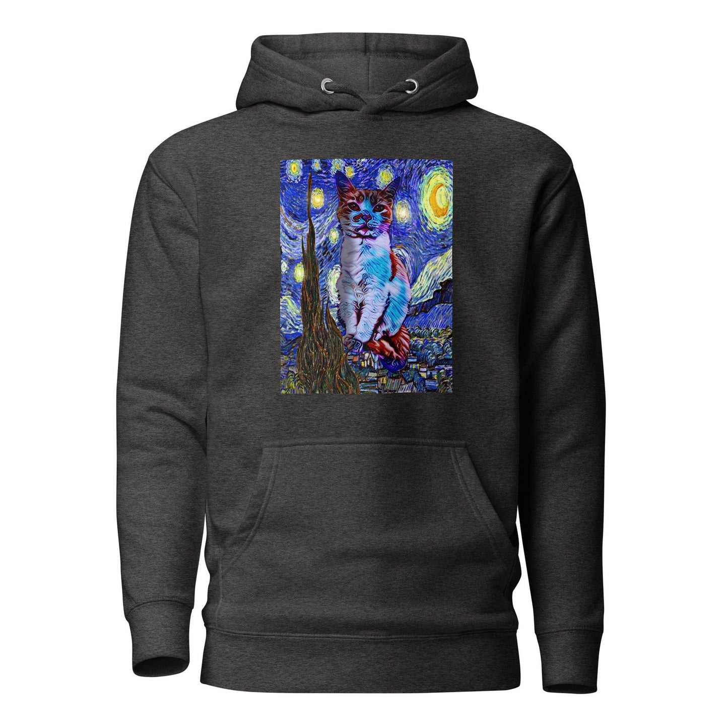 Unisex Starry Night Hoodie - Psychedelic Purr